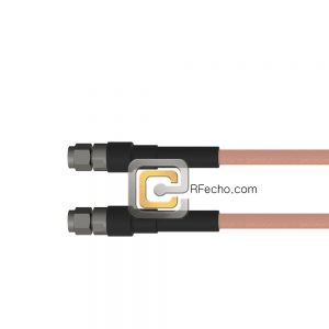 SMA Male to SMA Male RG-142 Coax and RoHS F061-321S0-321S0-125-N