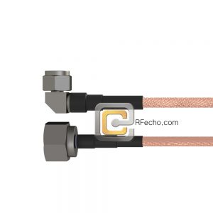 Right Angle N Male to N Male RG-214 Coax and RoHS F063-291R0-291S0-110-N