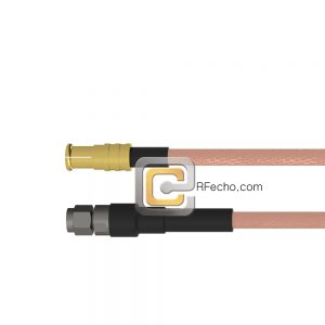 MCX Plug to SMA Male RG-316 Coax and RoHS F065-251S0-321S0-30-N