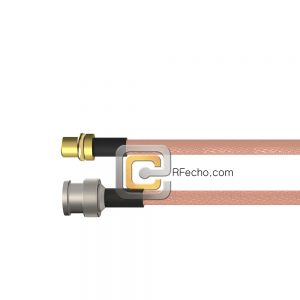 MMCX Plug to BNC Male RG-316 Coax and RoHS F065-271S0-221S0-30-N