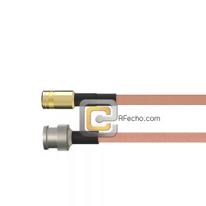 SMB Plug to BNC Male RG-316 Coax and RoHS F065-331S0-221S0-30-N