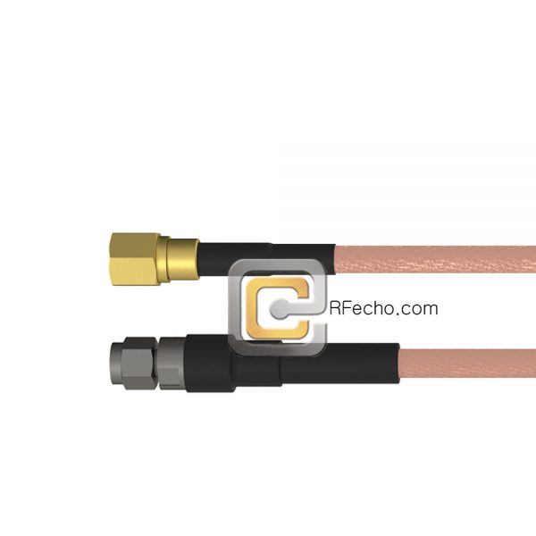 SMC Plug to SMA Male RG-316 Coax and RoHS F065-341S0-321S0-30-N